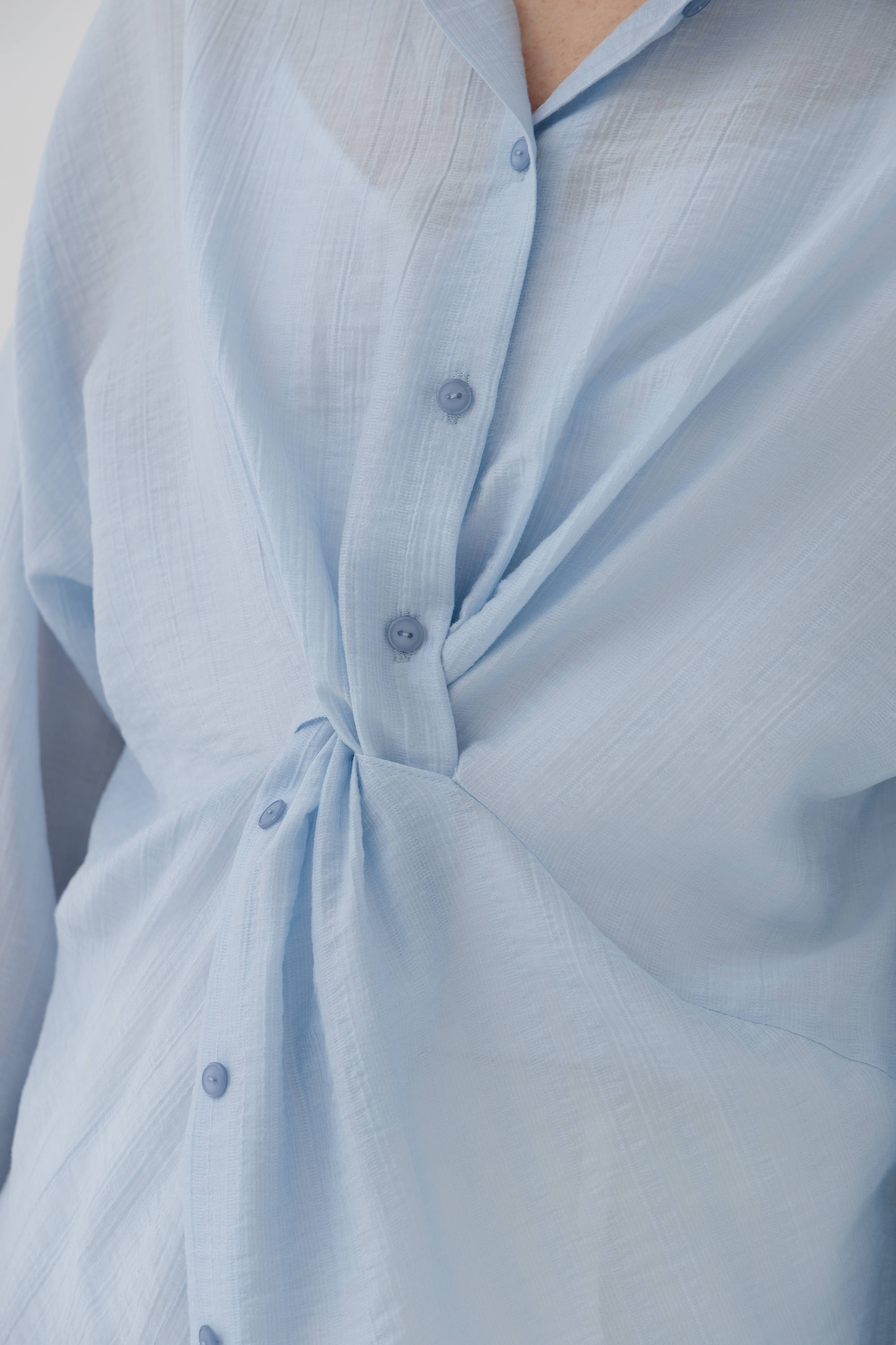 блуза РИТА голубая