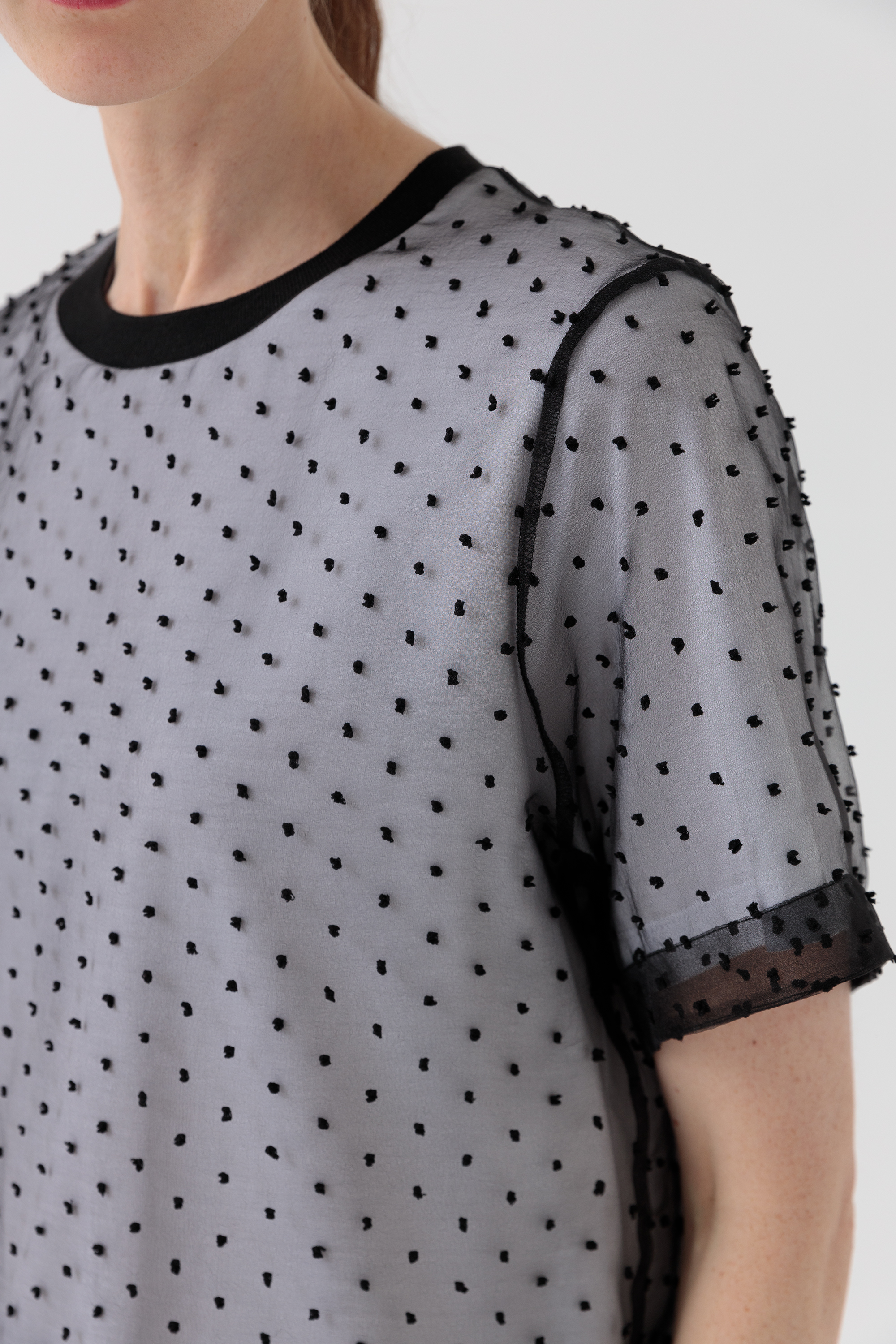 Двухслойная блуза Ольфа