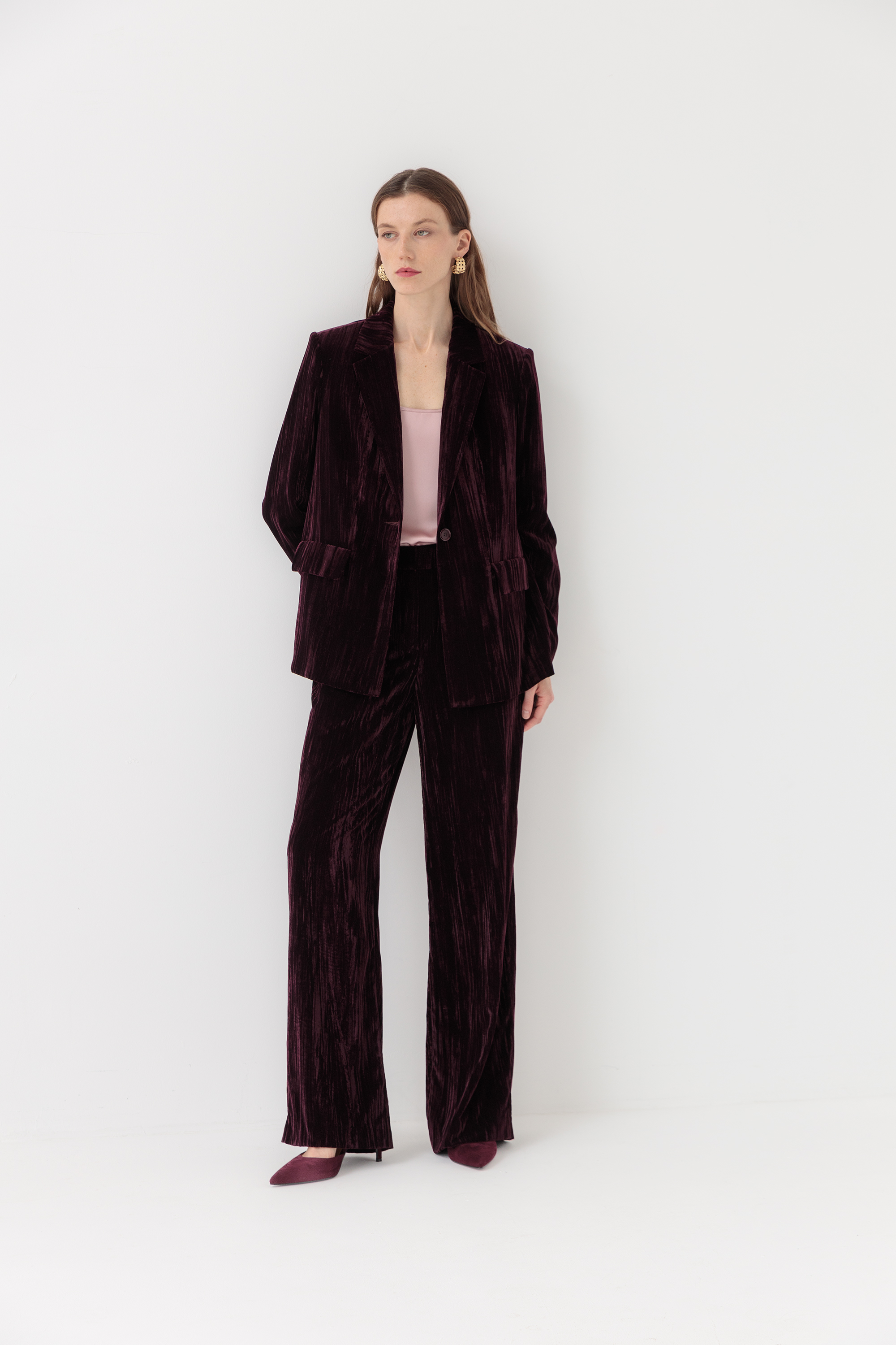 брюки СТИЛЬЯНО бордовые