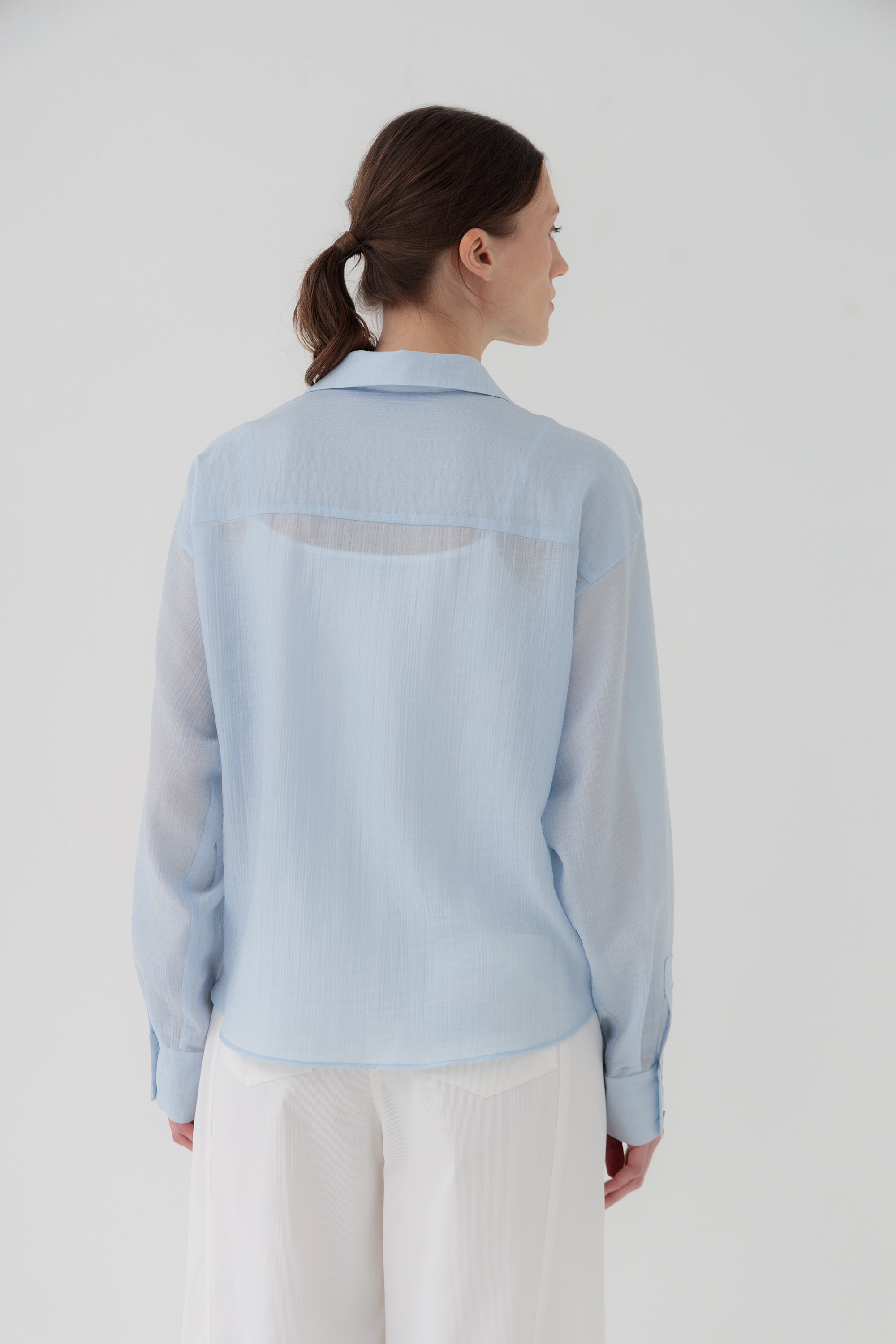 блуза РИТА голубая