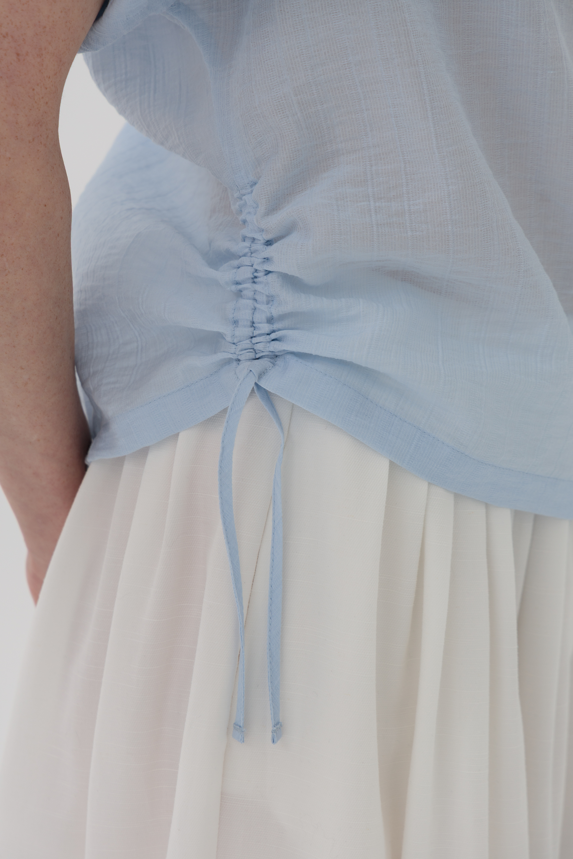 блузон РИТА голубой