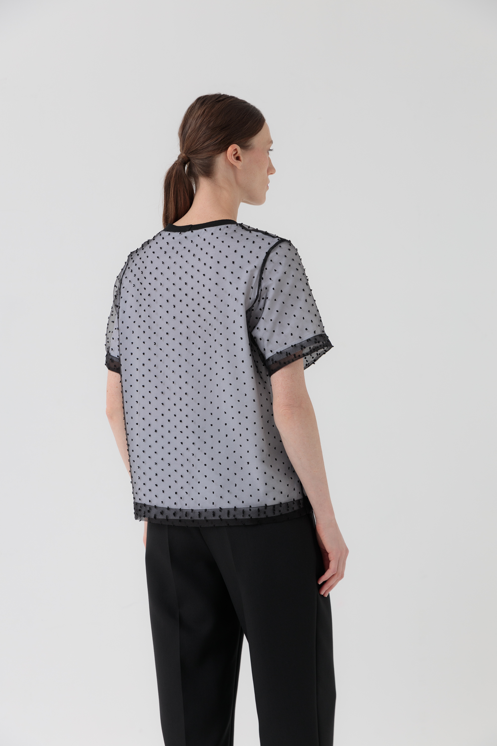 Двухслойная блуза Ольфа