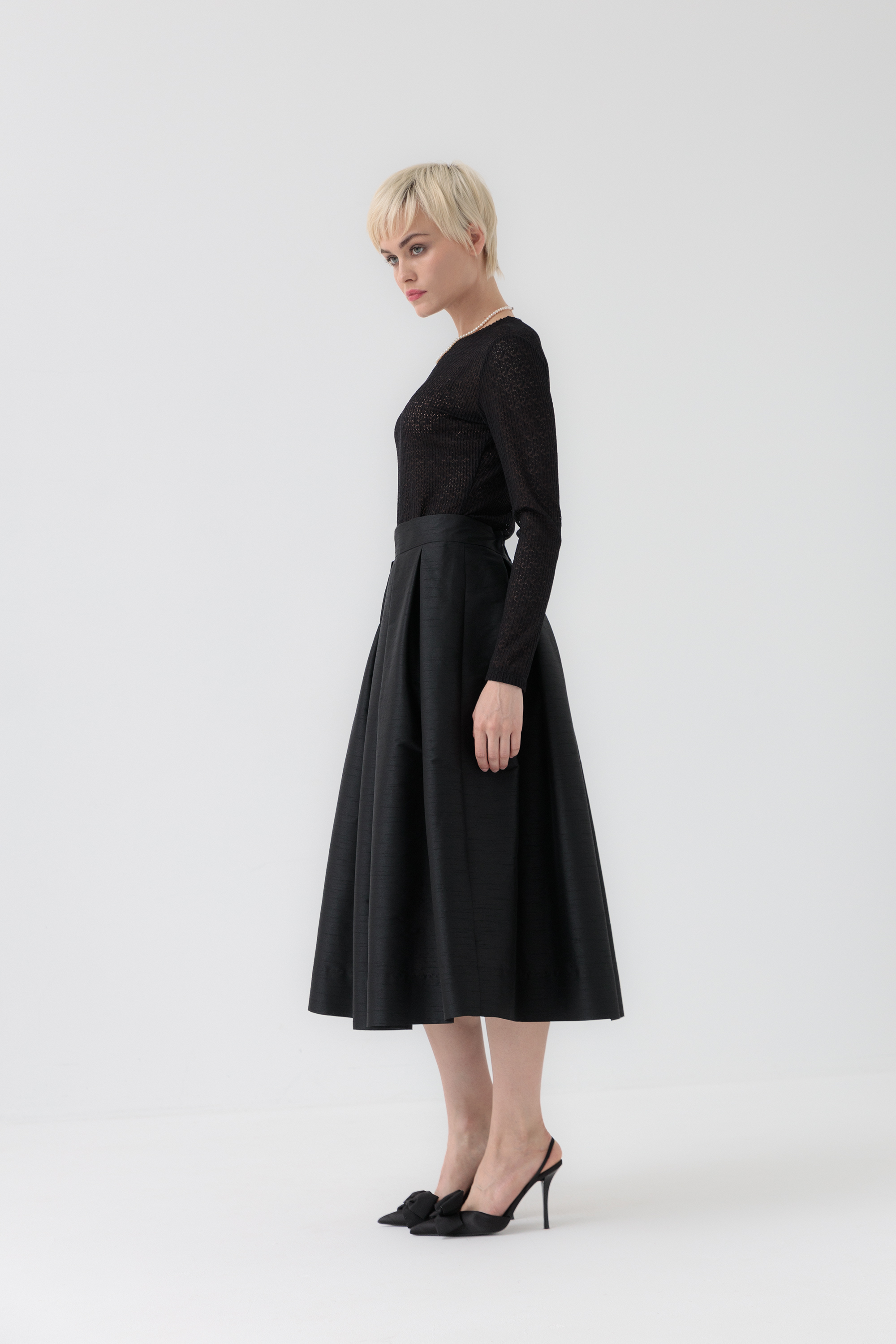 Юбка миди А-силуэта Тольфа