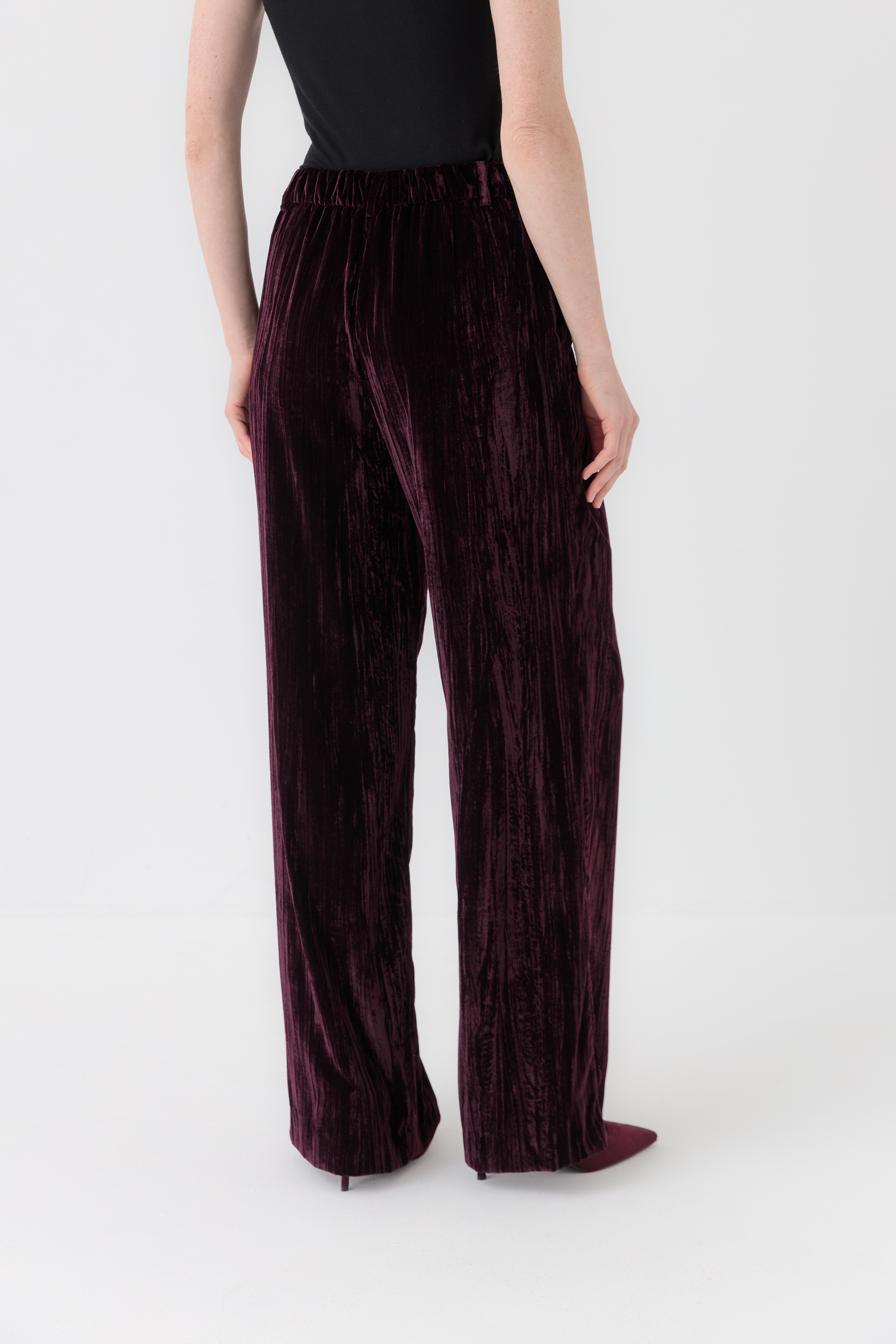 брюки СТИЛЬЯНО бордовые