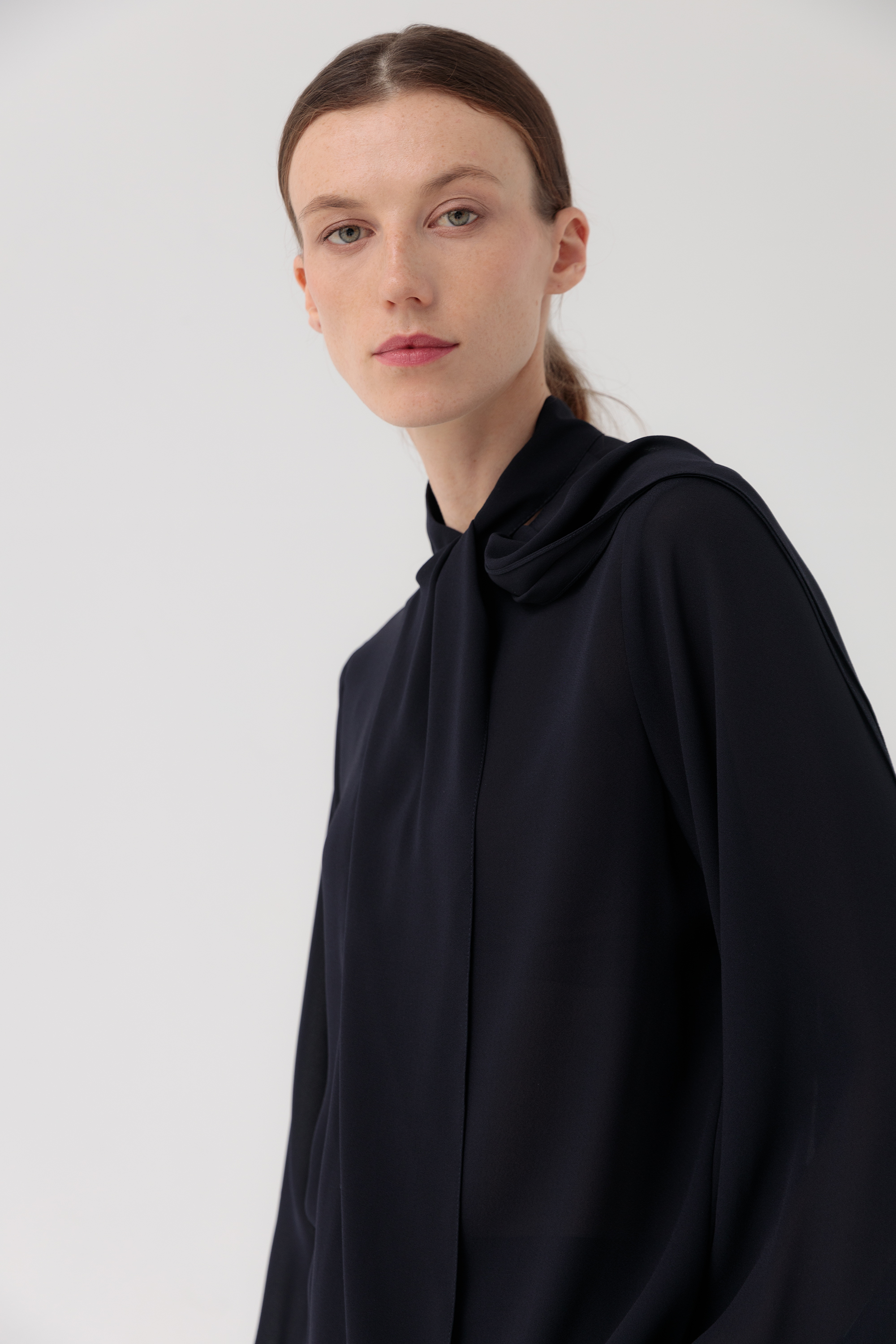 Блуза с шарфом Умбрия