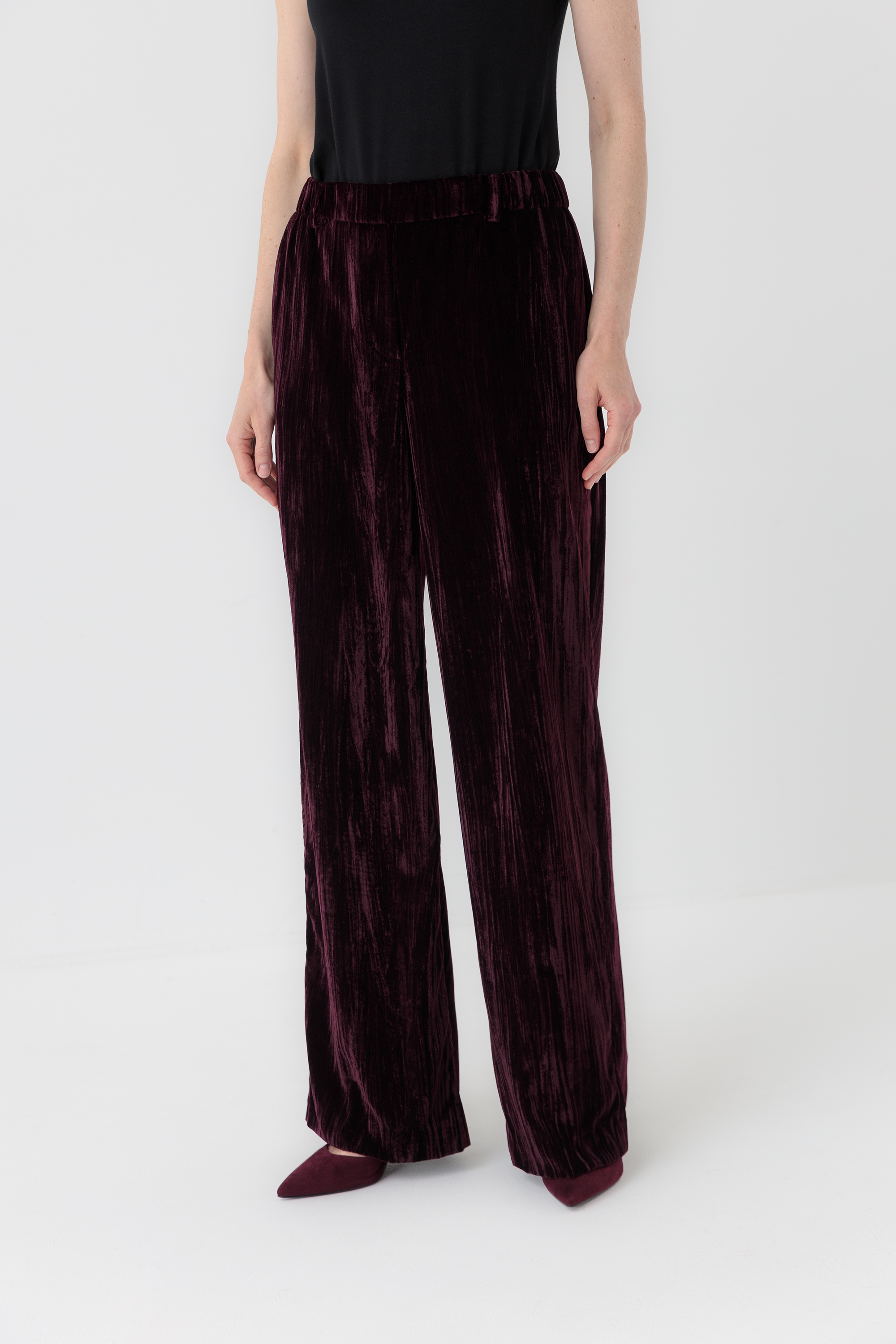 брюки СТИЛЬЯНО бордовые