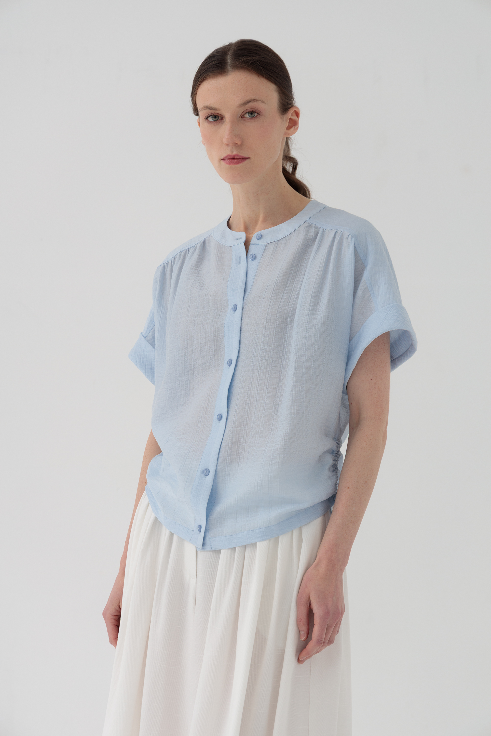 блузон РИТА голубой