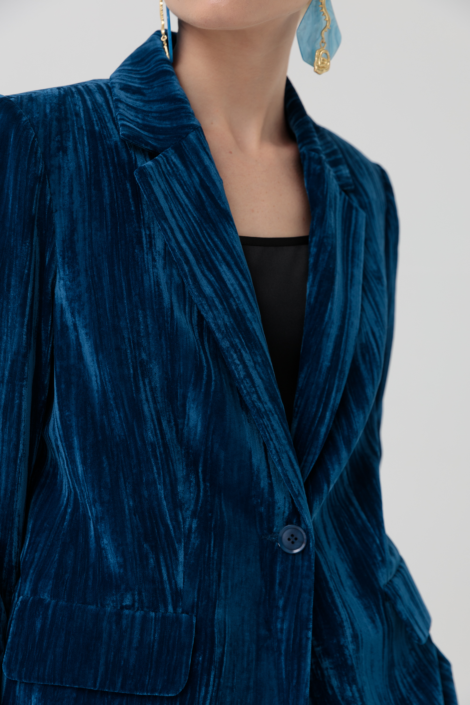 жакет СТИЛЬЯНО бирюзовый