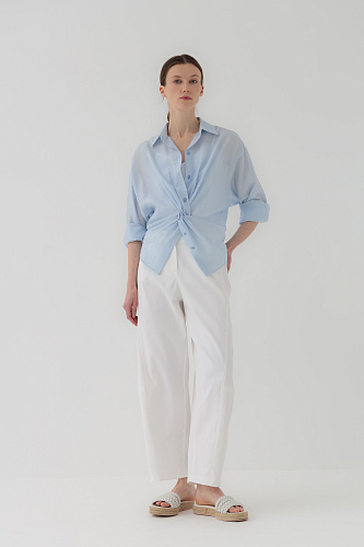 блуза РИТА голубая