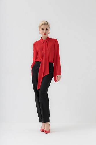 Блуза из шифона Кьянни