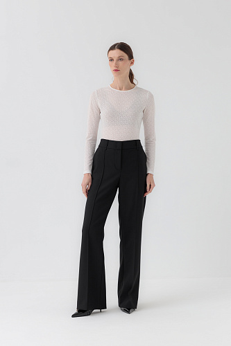 Блуза-боди белая Кьети