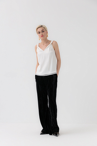 Топ с перекрученными бретелями Стельвио