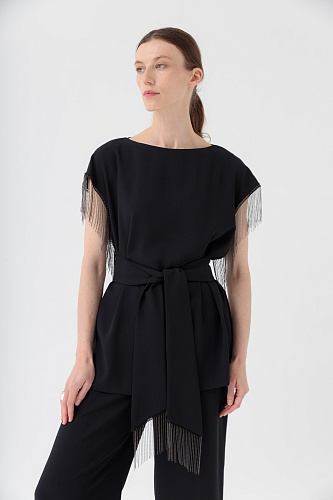 Блуза прямого силуэта Верона