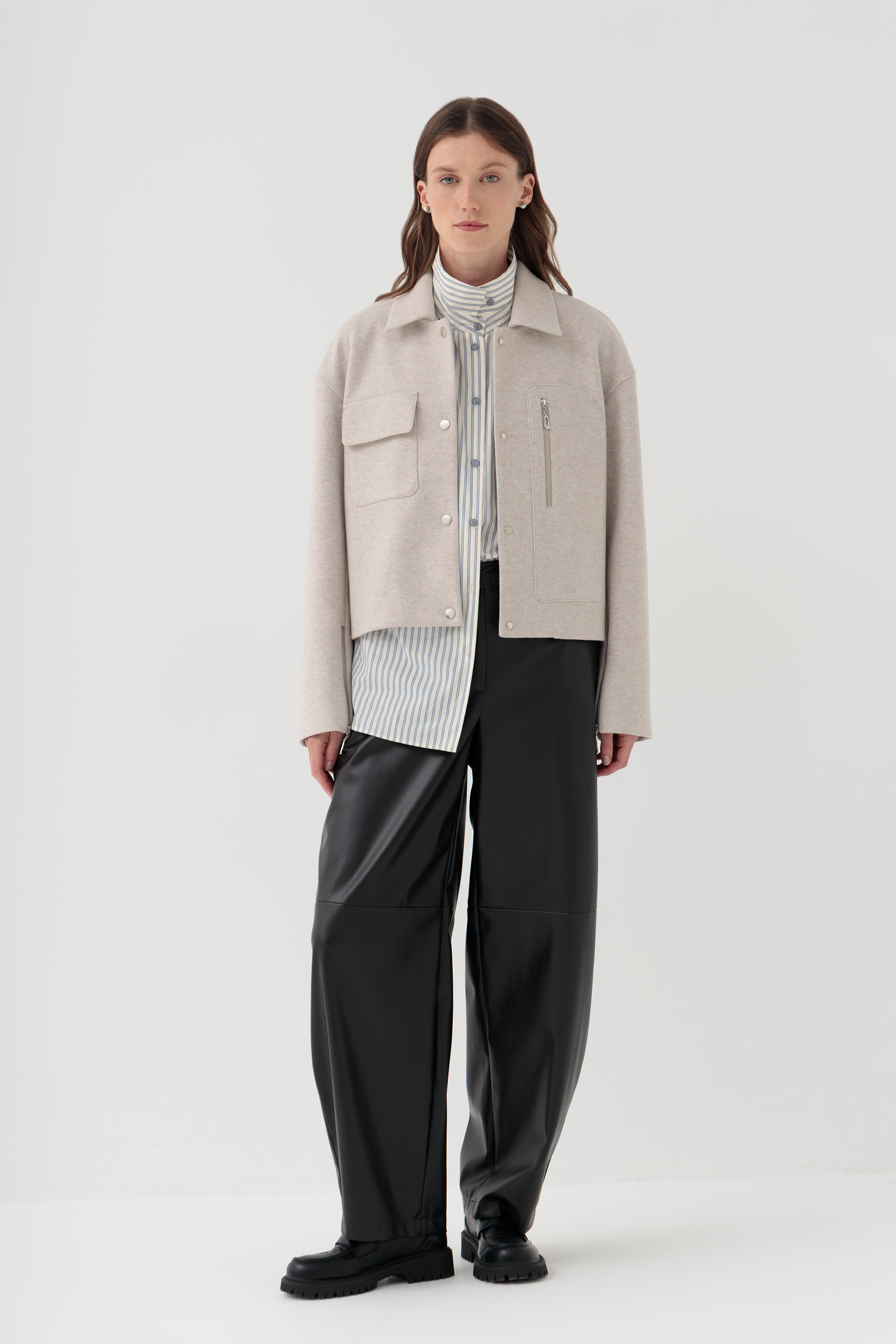блуза РИККО синяя