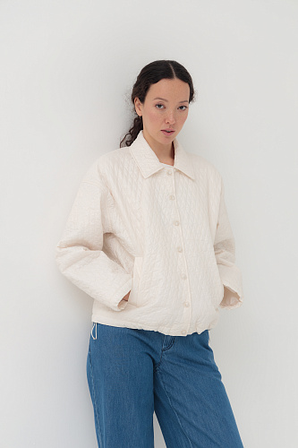 куртка ГЛОРЕНЦА экрю